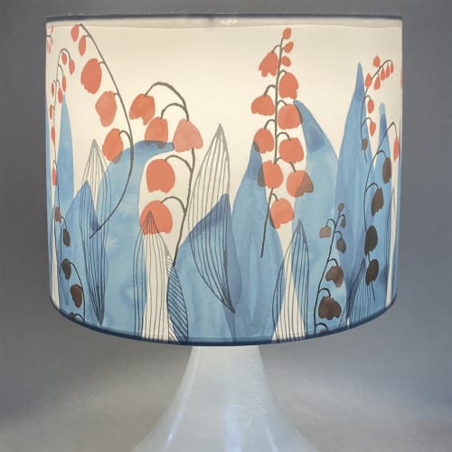 Lily of the Valley Lampshade | Lighting by Robin Ann Meyer