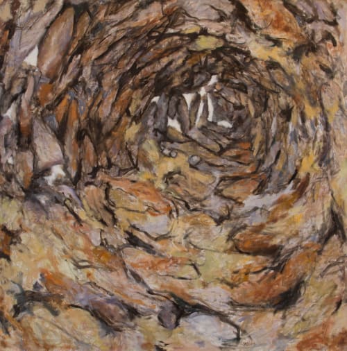 Charcoal Kiln Dome | Paintings by Sally K. Smith