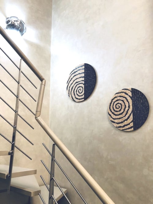 Mosaic circles wall decoration | Wall Sculpture in Wall Hangings by Julia Gorbunova