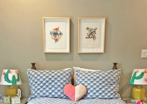 Fiber Paintings | Mixed Media by Emma Balder