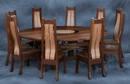 Round Dining Table Set | Tables by Earl Nesbitt Fine Furniture LLC