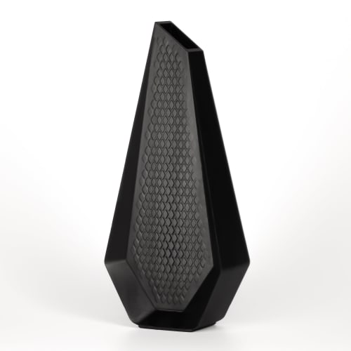 Modern Vase "OBELISK" made of Bio Resin, Germany | Vases & Vessels by Studio Plönzke