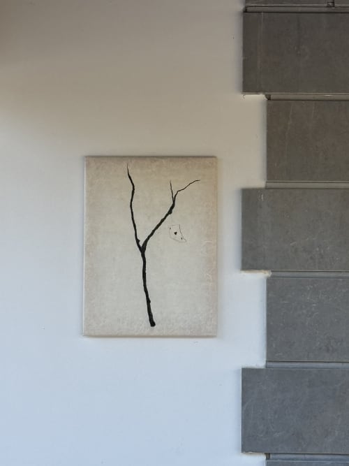 If you look at it, and sometimes slips away | Drawing in Paintings by María Utzella