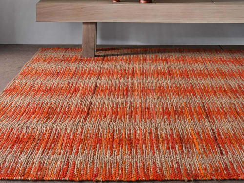 Handwoven Jute/Polyester Rug - 160x230 cm -Modern Rug | Rugs by Selligram