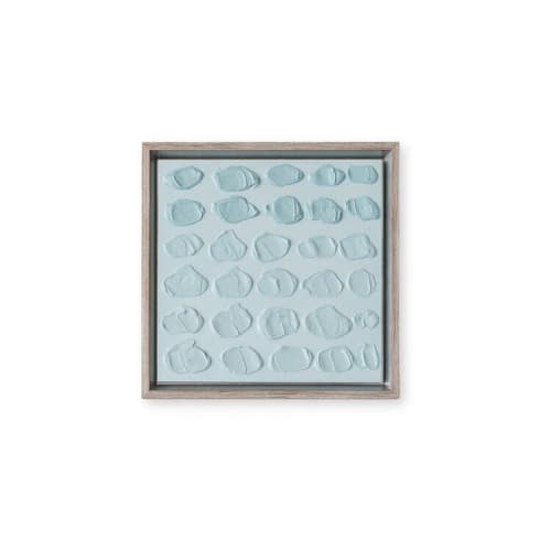 Turchese Perla III | Mixed Media by Kim Fonder