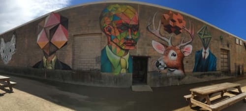 Art Wall | Street Murals by Vincent Fink | Winter Street Studios in Houston