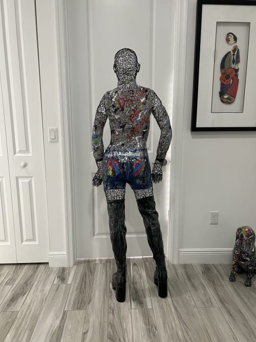 Fashion Lady | Sculptures by Art by Ancizar