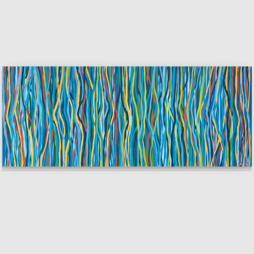 Rio Funk - 152 x 61cm acrylic on canvas | Oil And Acrylic Painting in Paintings by George Hall Art