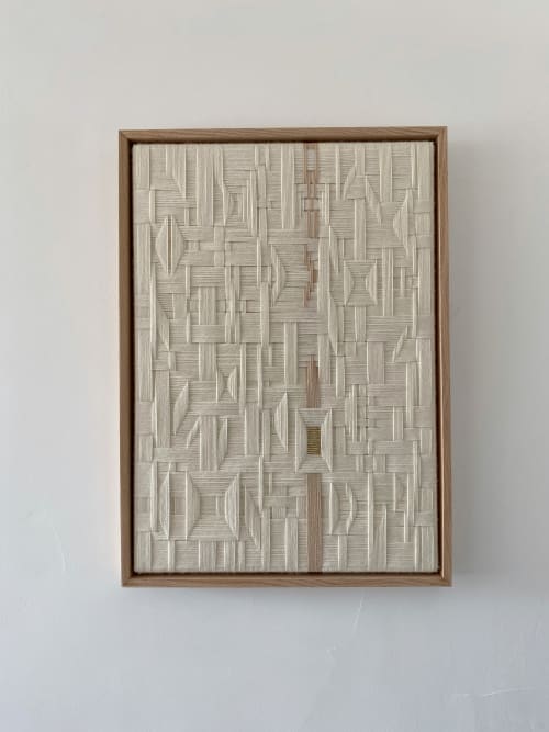 Woven Wall Art Frame - Render 002 | Tapestry in Wall Hangings by Anita Meades