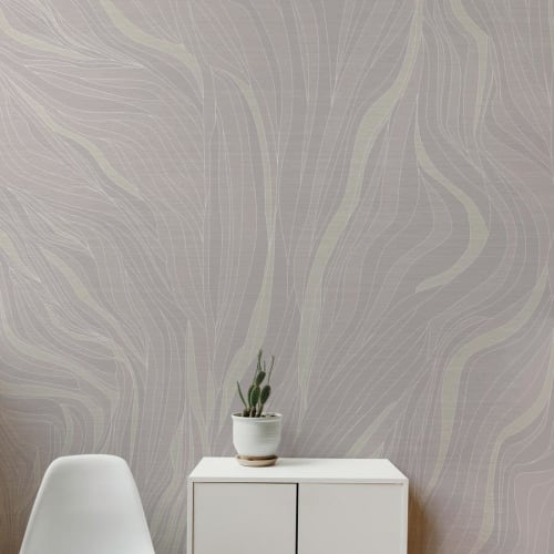 Currents | Warm Dust | Wallpaper in Wall Treatments by Jill Malek Wallpaper