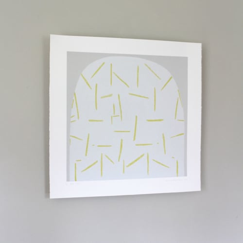 First Light - original handmade silkscreen print | Paintings by Emma Lawrenson