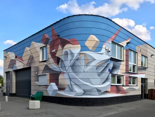 Urban Forms Festival Mural | Murals by Peeta | Bałucki Rynek in Łódź