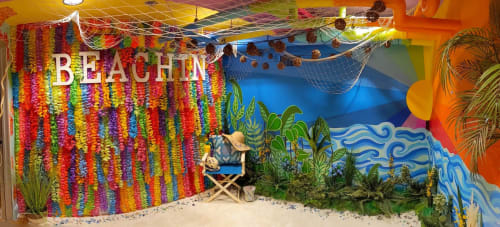 Immersion | Murals by Christine Crawford | Christine C Creates | Michael's Café & Catering in Columbia