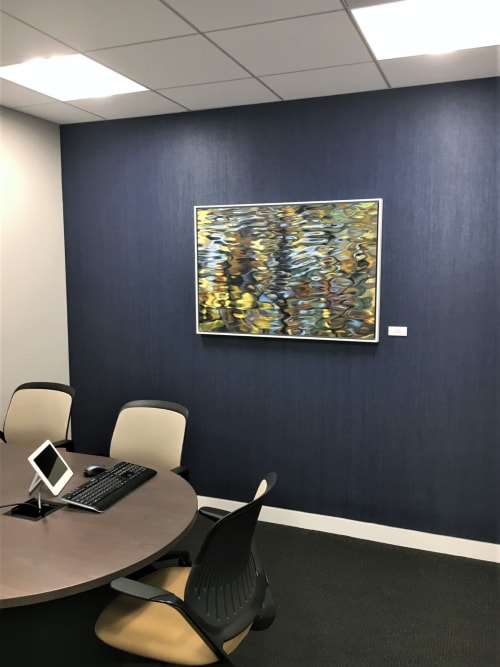 Installation for Financial Institute Office | Paintings by Art Solutions