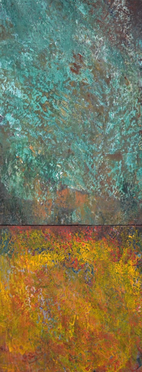 Colorfield #1 | Mixed Media by Barry Namm Art