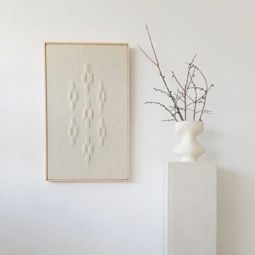 Framed VIII - Large Natural Decor | Tapestry in Wall Hangings by Lale Studio & Shop