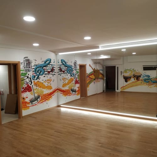 Indoor Mural | Murals by Berok
