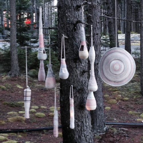 Coiled Rope Baskets | Storage by MOkun | Haystack Mountain School of Crafts in Deer Isle