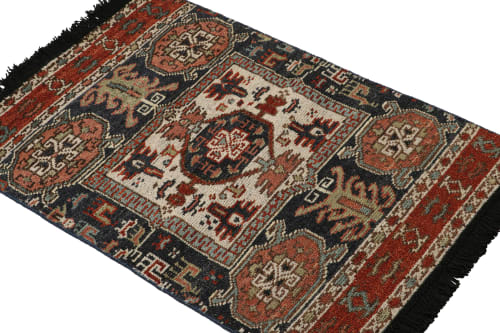 Rug & Kilim’s Tribal Rug with Primitivist Geometric Pattern | Rugs by Rug and Kilim