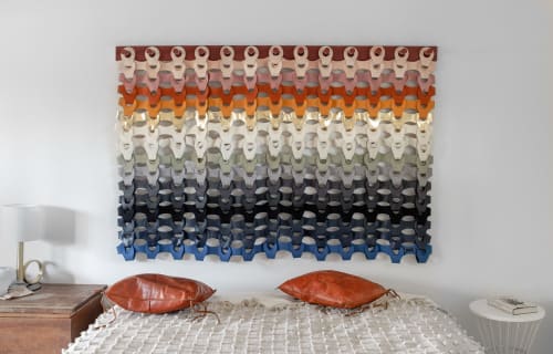 Chainmail Tapestry | Wall Hangings by Moses Nadel | The Woodhouse Lodge in Greenville