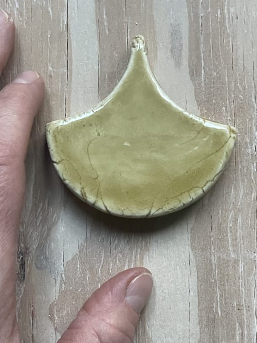 Petite Scallop 3x3 Ceramic Tile | Tiles by Lea Nigel Studios