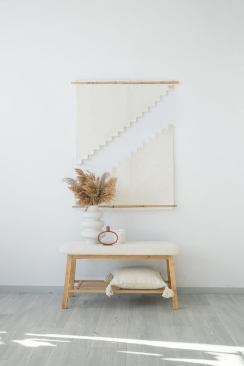 Hagdan - Cotton Rope Textile Art | Wall Hanging | Wall Hangings by Lale Studio