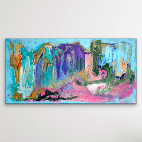 Cat Planet | Oil And Acrylic Painting in Paintings by Jacob von Sternberg Large Abstracts