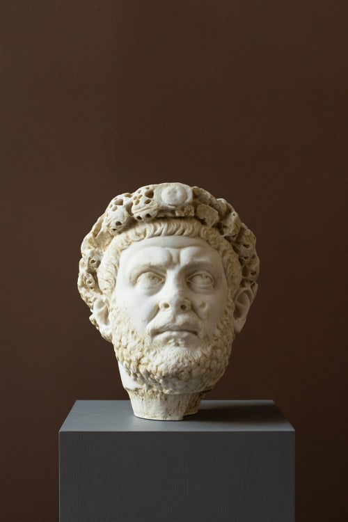 Diocletian Bust Made with Compressed Marble Powder | Sculptures by LAGU