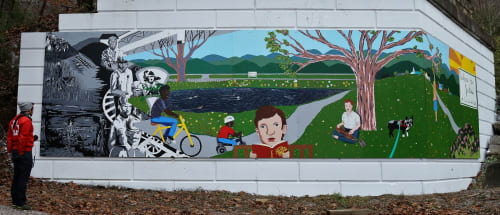Wall Mural | Street Murals by Lacy Hale