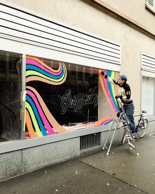 Lettering project | Art & Wall Decor by Ritchie Type | My wardrobe Vintage Retro Shop. in Zürich