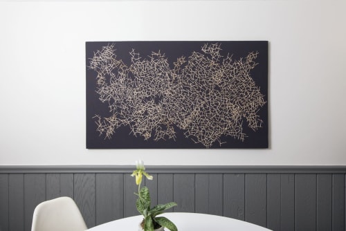 Murmuration | Mixed Media by Susan Benarcik