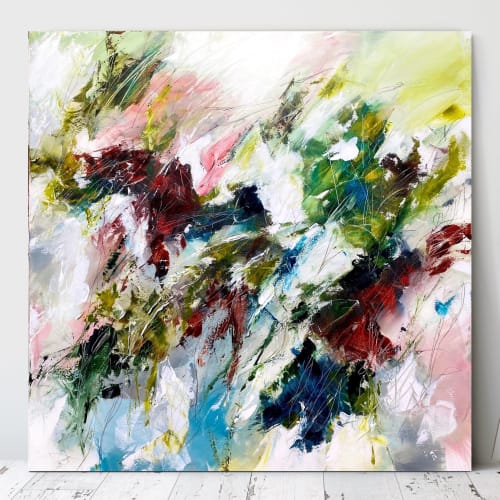 Eastern Wind /2 | Oil And Acrylic Painting in Paintings by Cristina Dalla Valentina