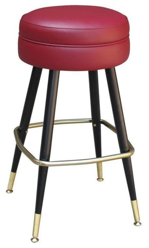 Round Backless Bar Stools - Model 2525 | Chairs by Richardson Seating Corporation | The GMan Tavern in Chicago