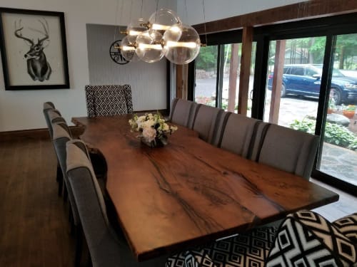 Live Edge Dining Table | Tables by Backwoods Timber Creations