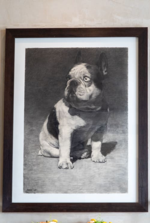 French Bulldog | Paintings by Francois Bard | Spruce in San Francisco