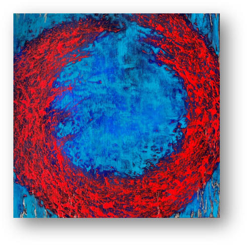 'Infinity III' | Paintings by Christina Twomey Art + Design
