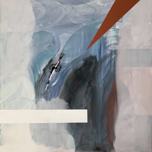 Copper Dart | Oil And Acrylic Painting in Paintings by Michelle Drewes Fine Art and Photography