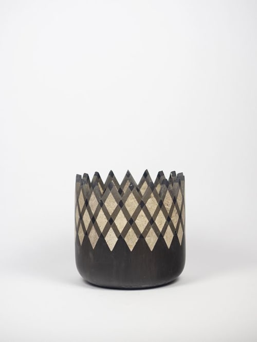 Rombi - bianco nero | Decorative Objects by gumdesign