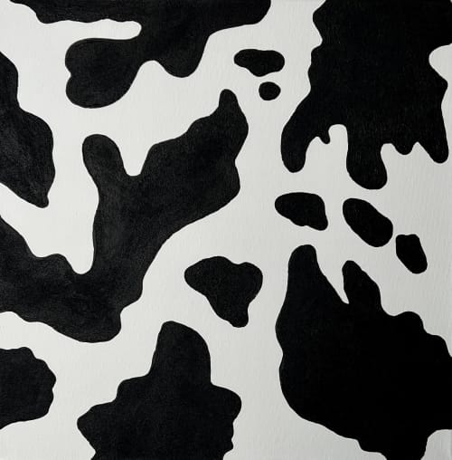 Cow Pattern | Mixed Media by IRENA TONE