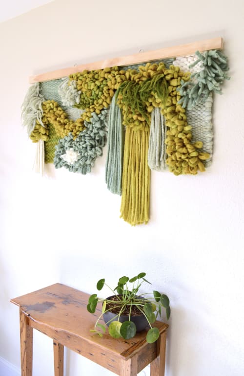 Vert Weaving | Wall Hangings by Camille McMurry