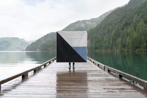 Crater Quilt | Linens & Bedding by Vacilando Studios