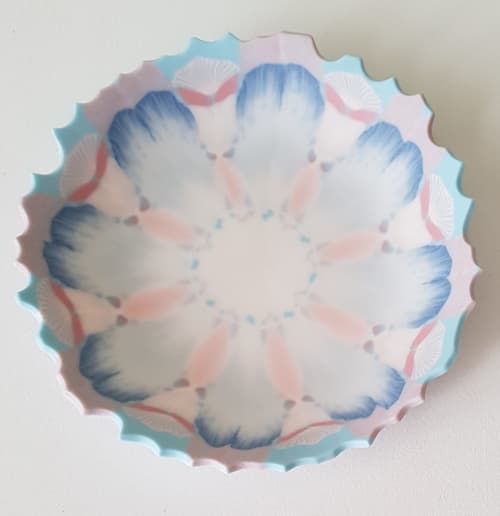 Kaléidoscope | Ceramic Plates by Yuko Kuramatsu Céramiques