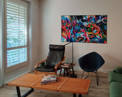 Graffiti #1 | Macrame Wall Hanging in Wall Hangings by Dan Olfe