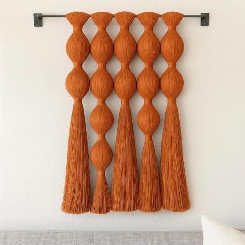 Long & Narrow Macrame Wall Hanging | Tapestry in Wall Hangings by Sarmal Design