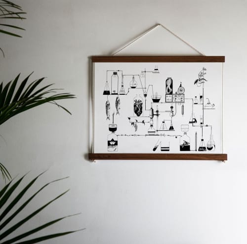 Science Trip - The One | Wall Hangings by Chrysa Koukoura
