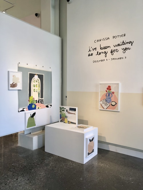 I've Been Waiting So Long For You | Paintings by Carissa Potter || People I've Loved | Quirk Gallery in Richmond