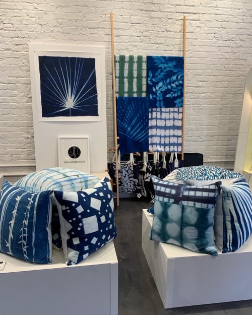New Carolina Contemporary Design Exhibition | Pillows by Erica Gimson Design | Junction West in Raleigh