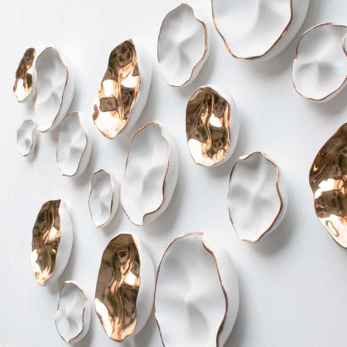 The Glade - Contemporary Porcelain Wall Installation | Sculptures by Maap Studio