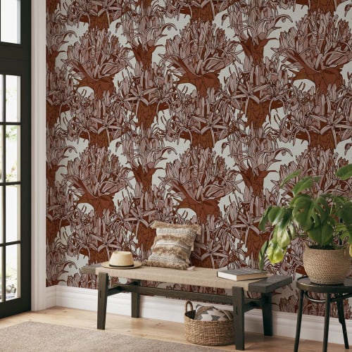 Looking Up Wallpaper | Wall Treatments by Patricia Braune