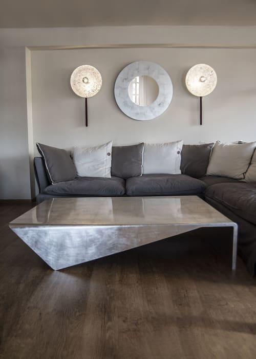 Sun Collection + Mirror Collection + Coffee Table | Interior Design by Fragiskos Bitros